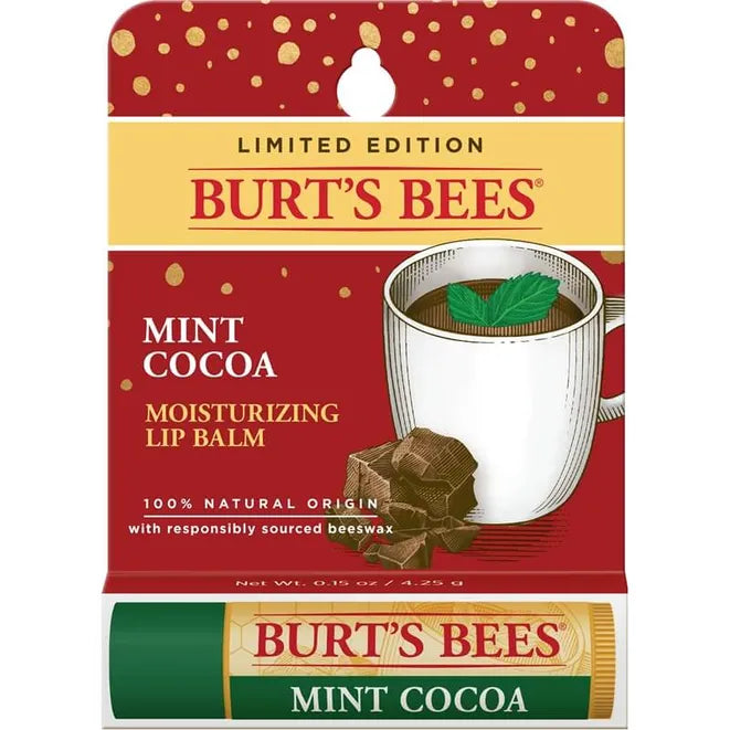 Burt's Bees Limited-Edition Mint Cocoa Lip Balm