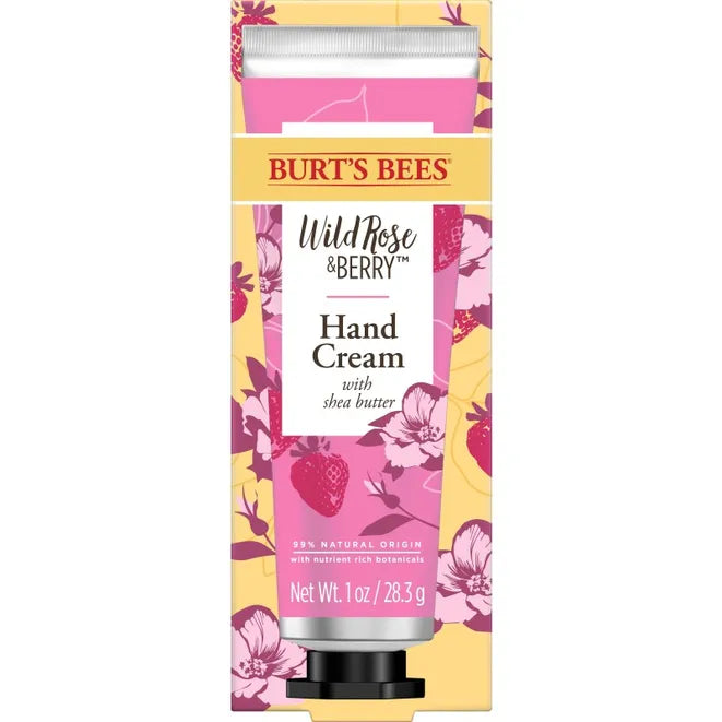 Burt's Bees Wild Rose and Berry Hand Cream 28.3g