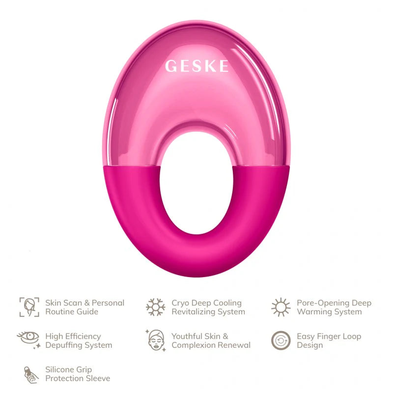 Geske Warm Eye Massager 7In1 Magenta