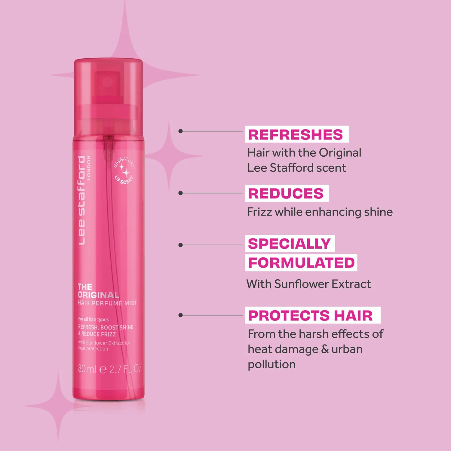 Lee Stafford Hair Perfume Mist Original 80ml