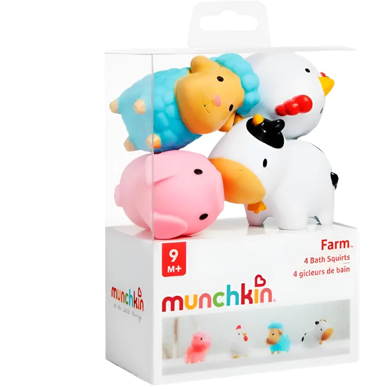 Munchkin farm™ bath squirts - 4 pack