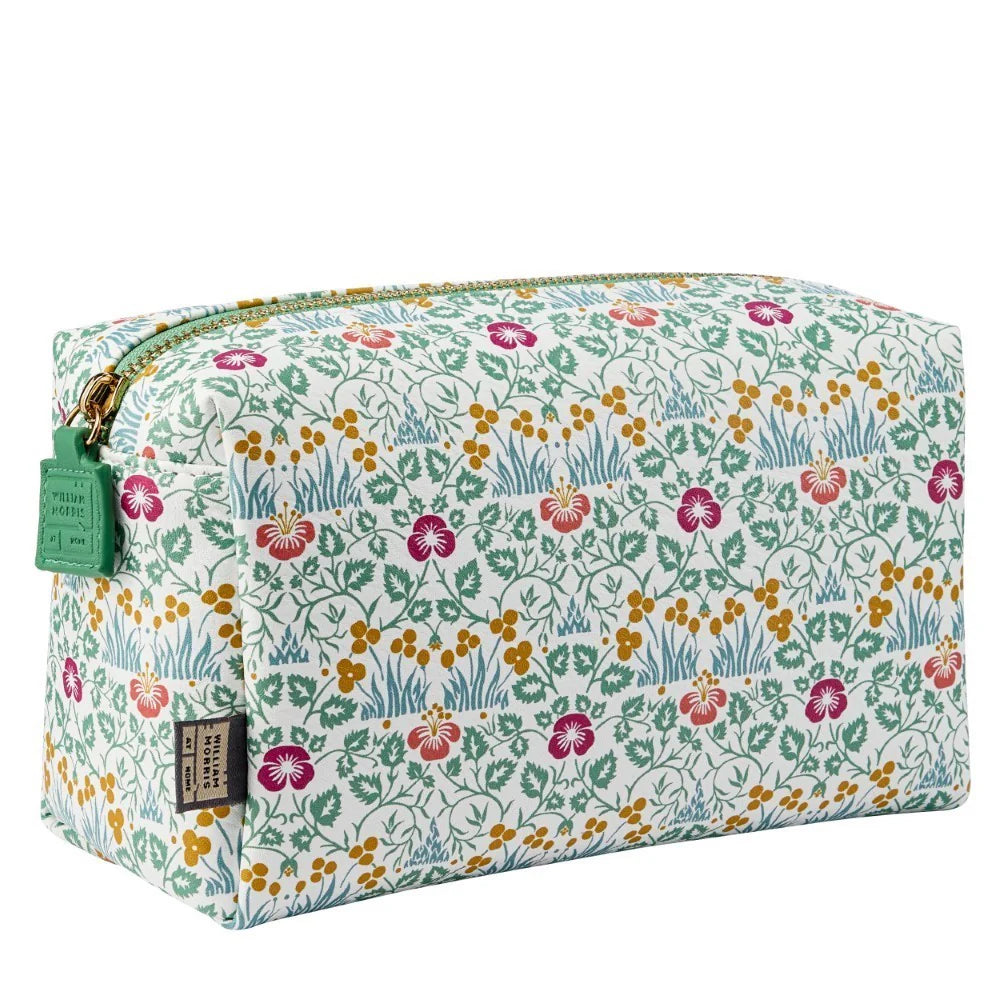 WILLIAM MORRIS At Home Golden Lily Medium Wash Bag