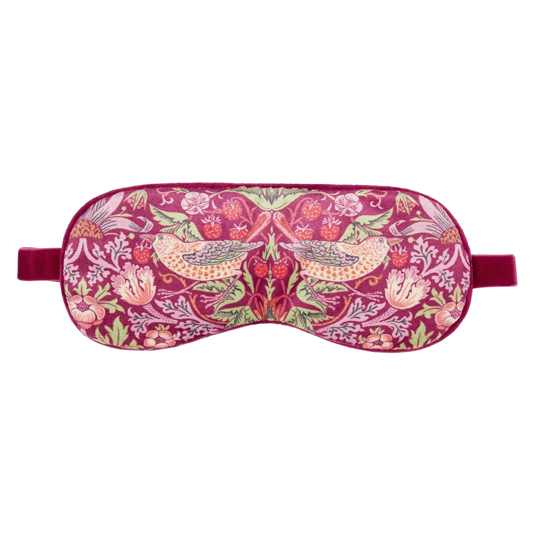 WILLIAM MORRIS Strawberry Thief Lavender Sleep Mask