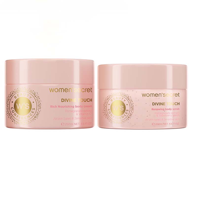 Women'secret Divine Touch Set 2, Body Cream & Body Scrub