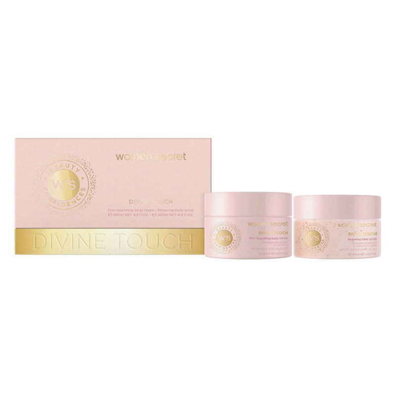 Women'secret Divine Touch Set 2, Body Cream & Body Scrub