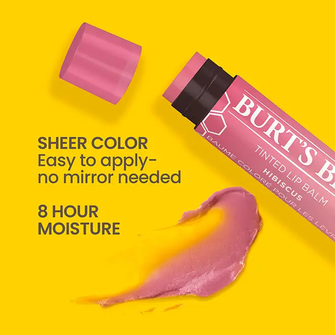 Burt's Bees Hibiscus Tinted Lip Balm