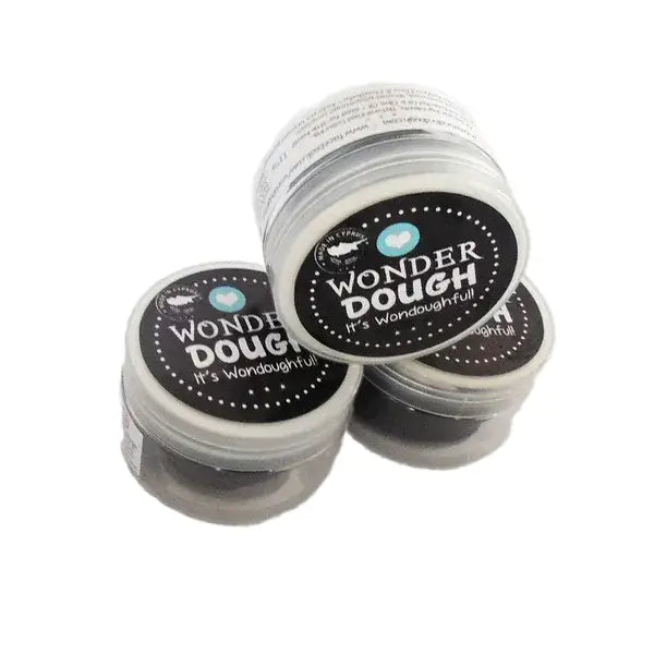 WonderDough Playdough Tub 90g Black