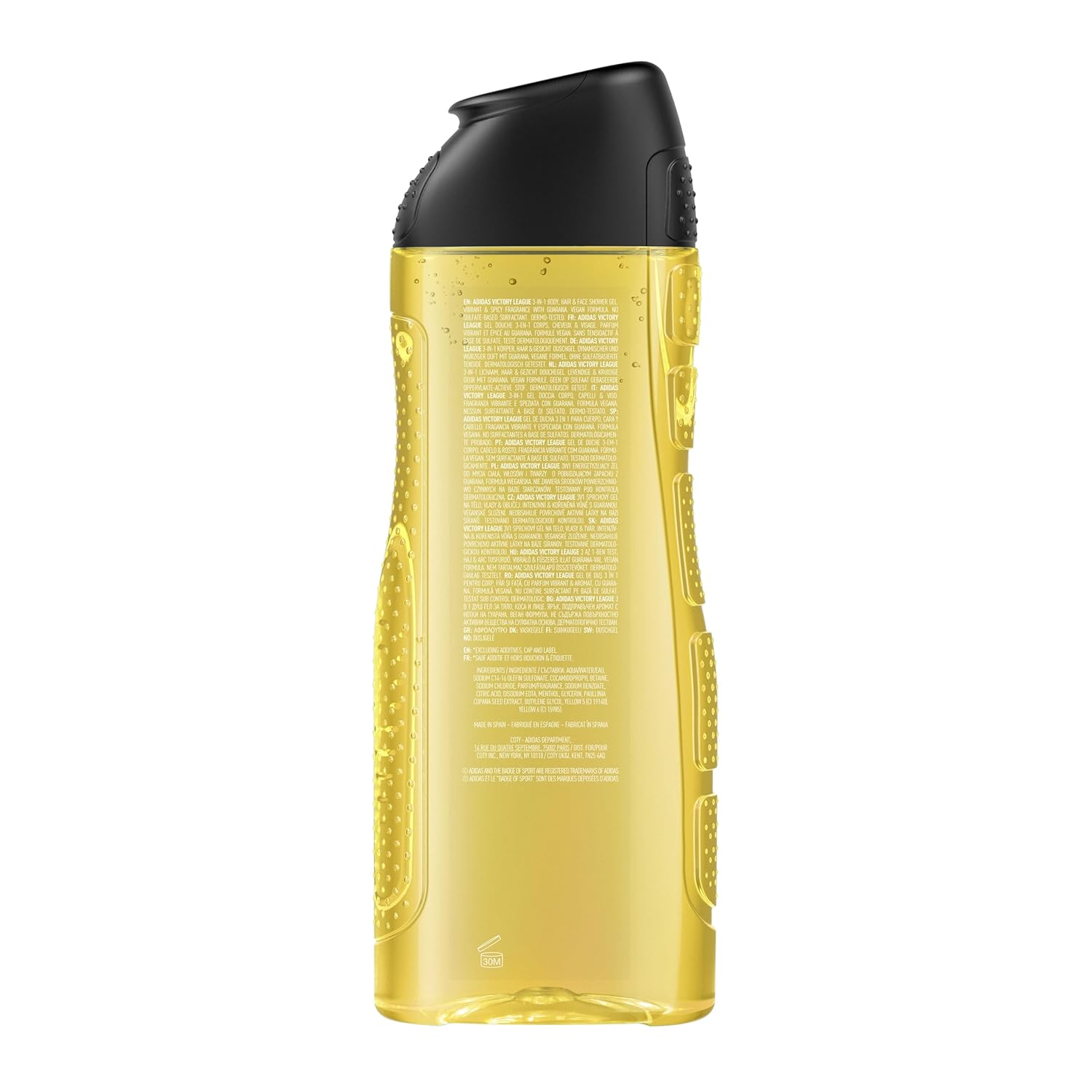 Adidas Victory League Shower Gel for Men 3-in-1 Body, Hair & Face 400ml