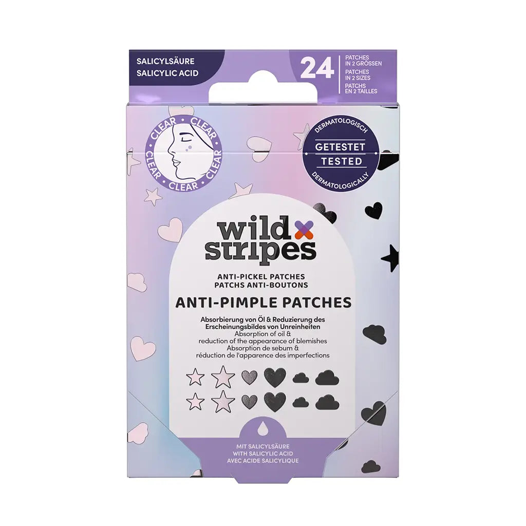 Wild Stripes Anti-Pimple Patches Holo Clear