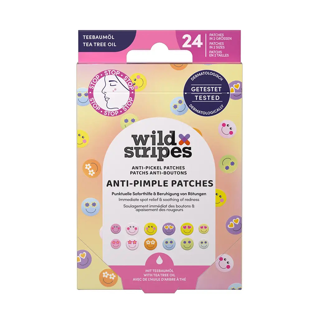 Wild Stripes Anti-Pimple Patches Smile Stop