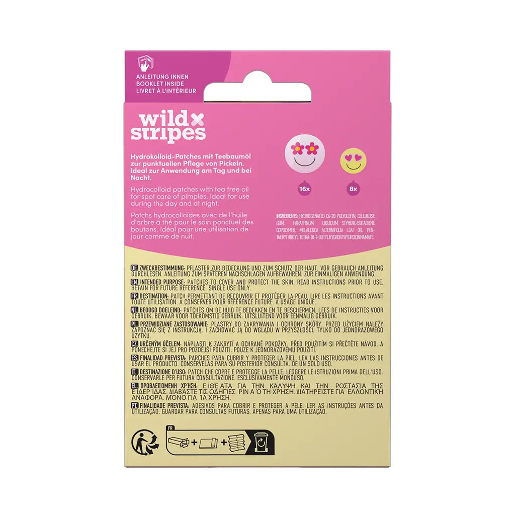 Wild Stripes Anti-Pimple Patches Smile Stop