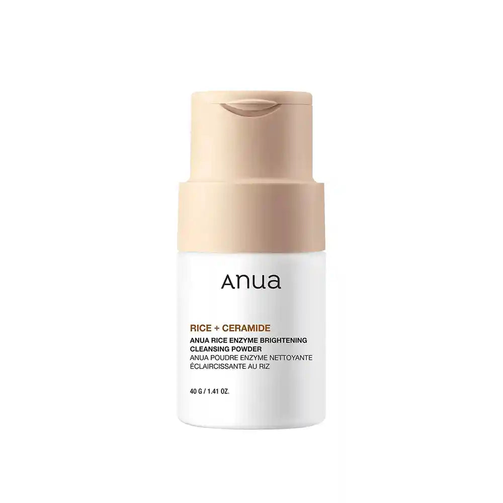 Anua Rice Enzyme + Ceramide Brightening Cleansing Powder 40g