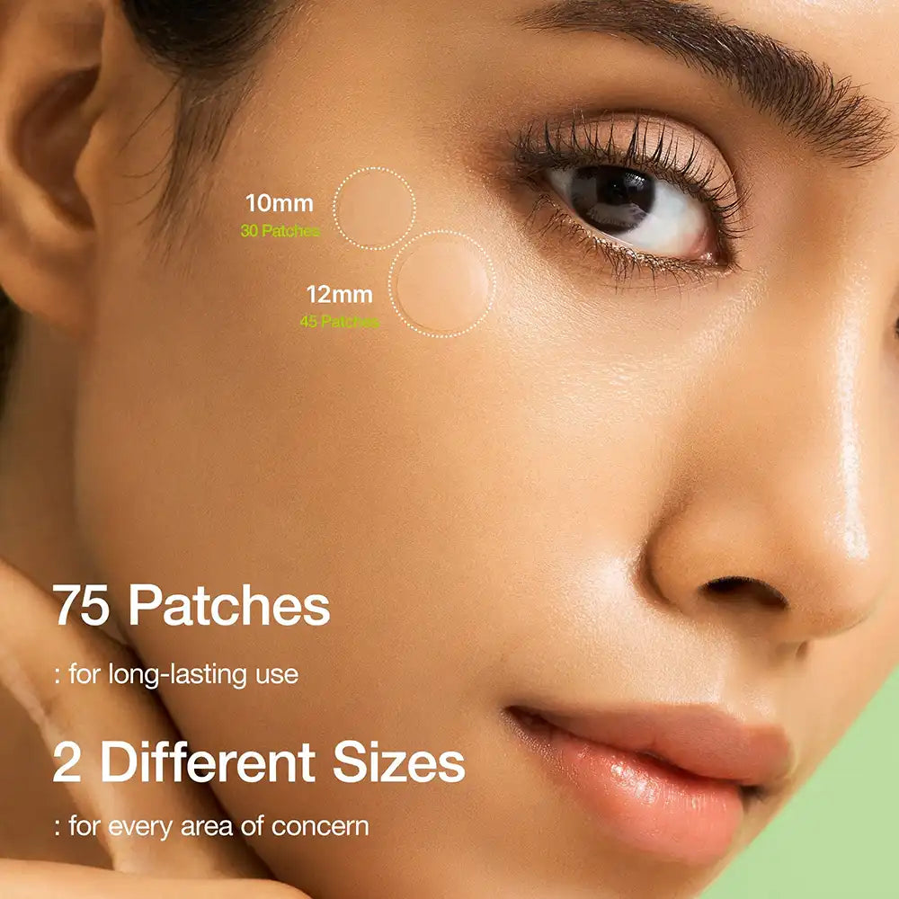 Anua Ultra Thin Acne Healing & Soothing Spot Cover Patch 75Pcs