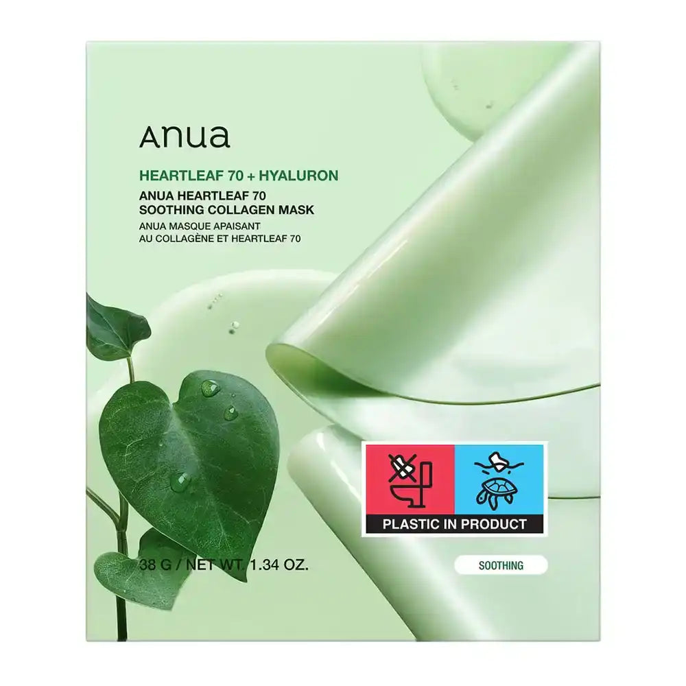 Anua Heartleaf 70 Soothing Collagen Hydrogel Sheet Mask