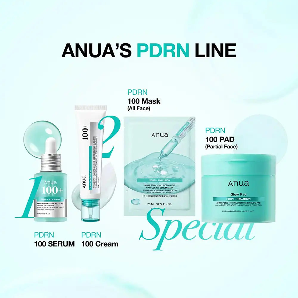 Anua PDRN Hyaluronic Acid 100 Moisturizing Cream 60ml