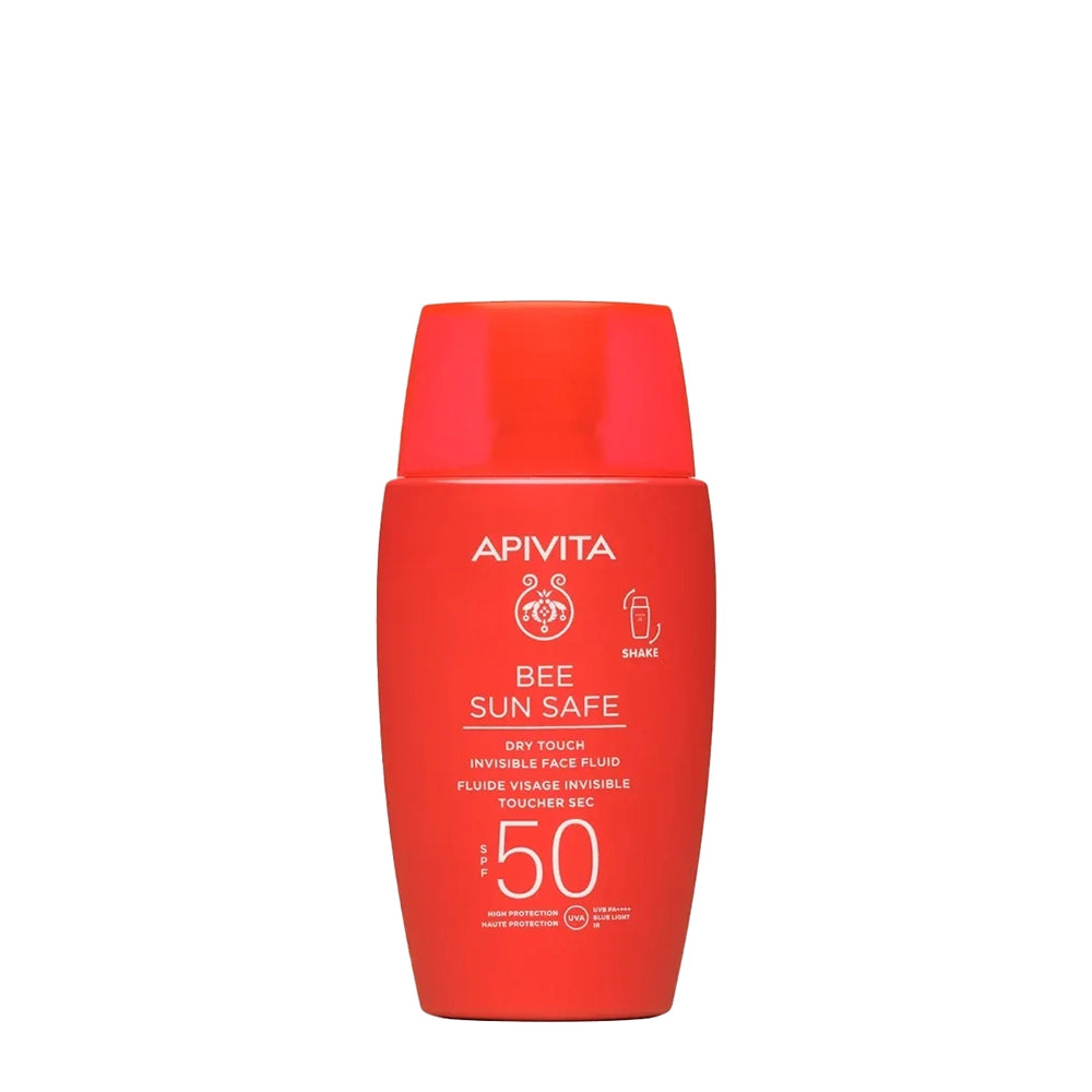 Apivita Bee Sun Safe Spf50 Dry Touch Invisible Face Fluid 50ml