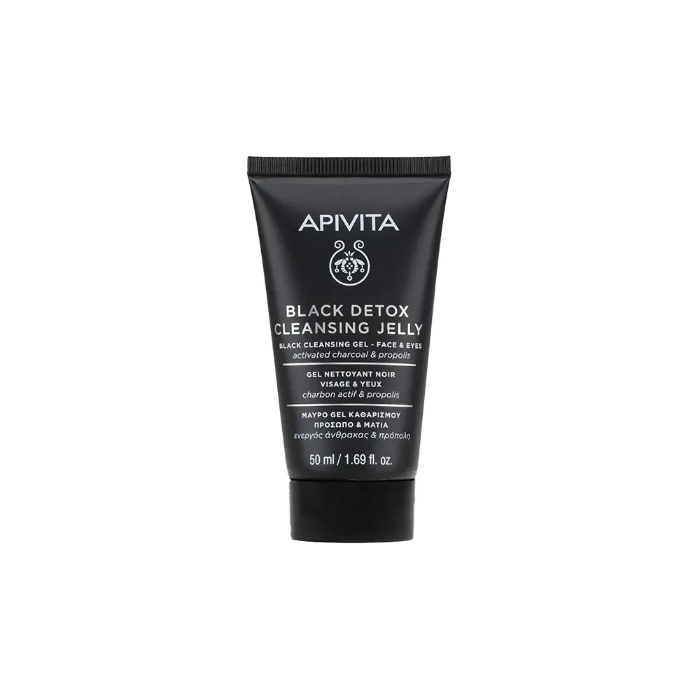 Apivita Black Detox Cleansing Gel Face & Eyes 50ml
