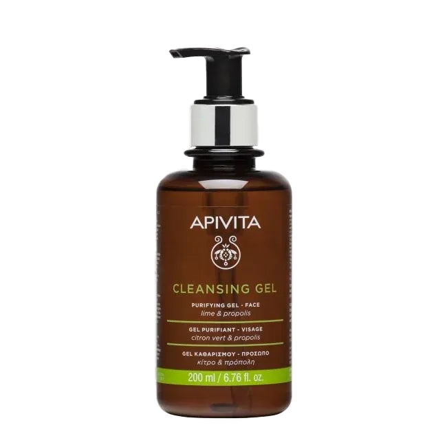 Apivita Face Cleansing Purifying Gel 200ml