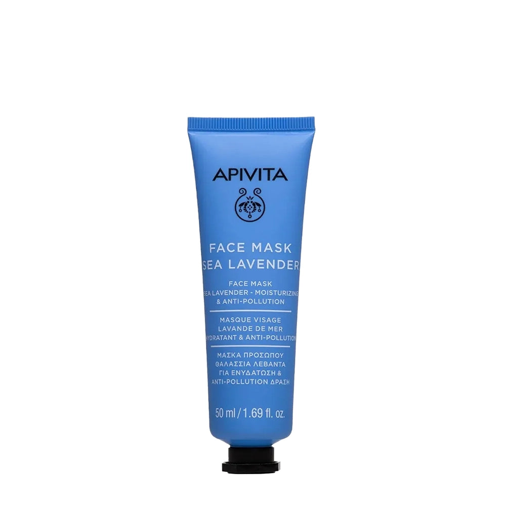 Apivita Face Mask Sea Lavender Hydration & Anti-Pollution 50ml
