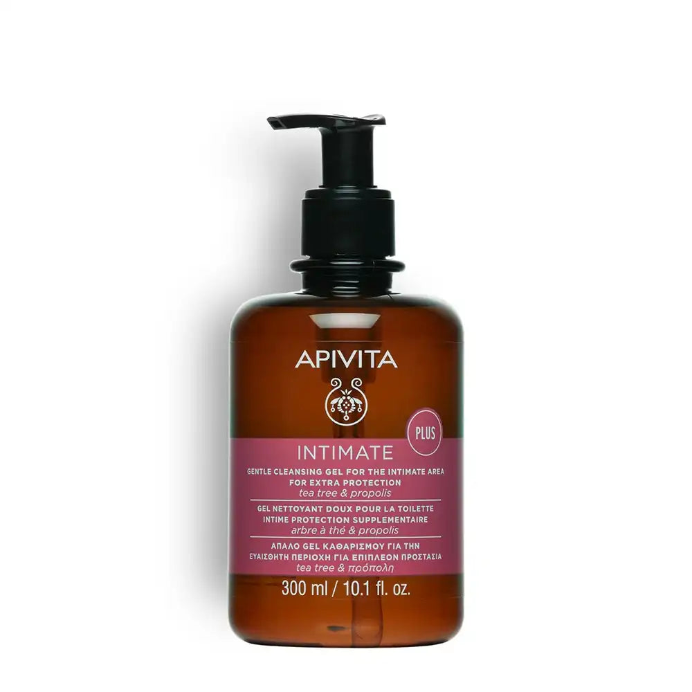 Apivita Intimate Gentle Cleansing Gel Plus Tea Tree & Propolis 300ml