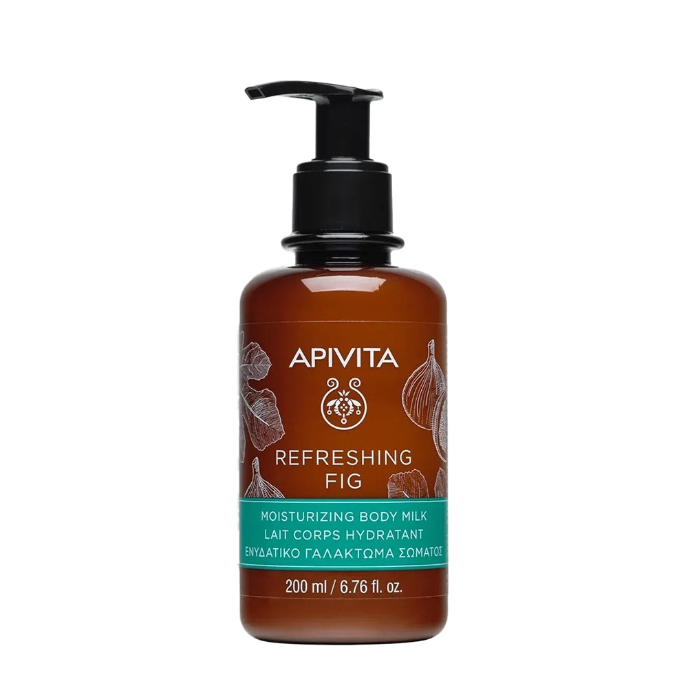 Apivita Moisturizing Body Milk with Refreshing Fig 200ml