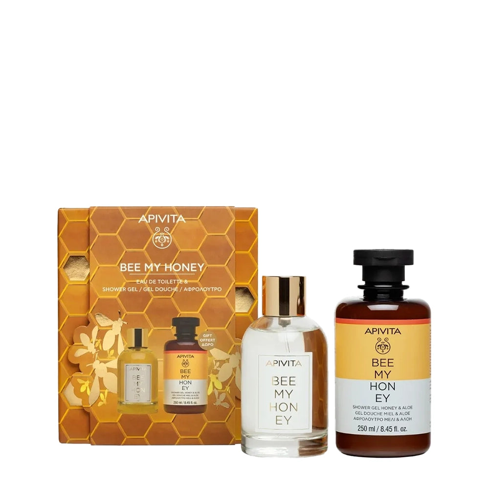 Apivita Promo Bee My Honey Eau de Toilette 100ml + Free Bee My Honey Shower Gel 250ml