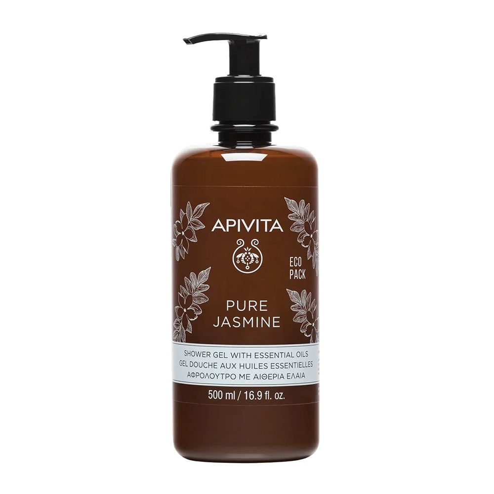 Apivita Pure Jasmine Shower Gel with Essential Oils 500ml