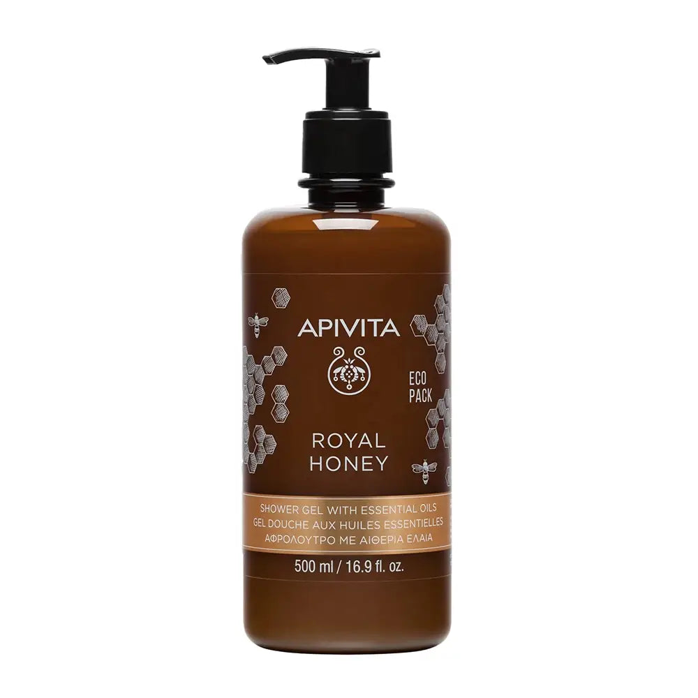 Apivita Royal Honey Shower Gel with Essential Oils 500ml