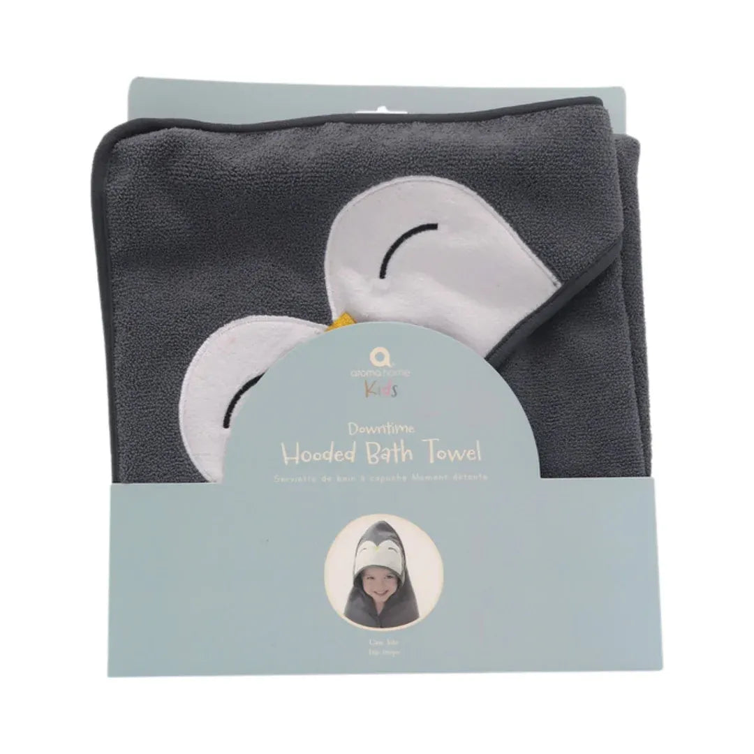 Aroma Home Kids Penguin Bath Hooded Towel