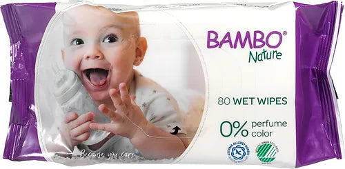 Bambo Nature Baby Wipes 80w