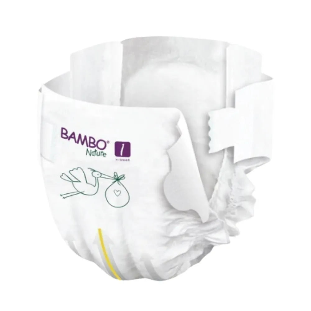 Bambo Nature NO 1 Size XS 2-4 KG NAPPIES