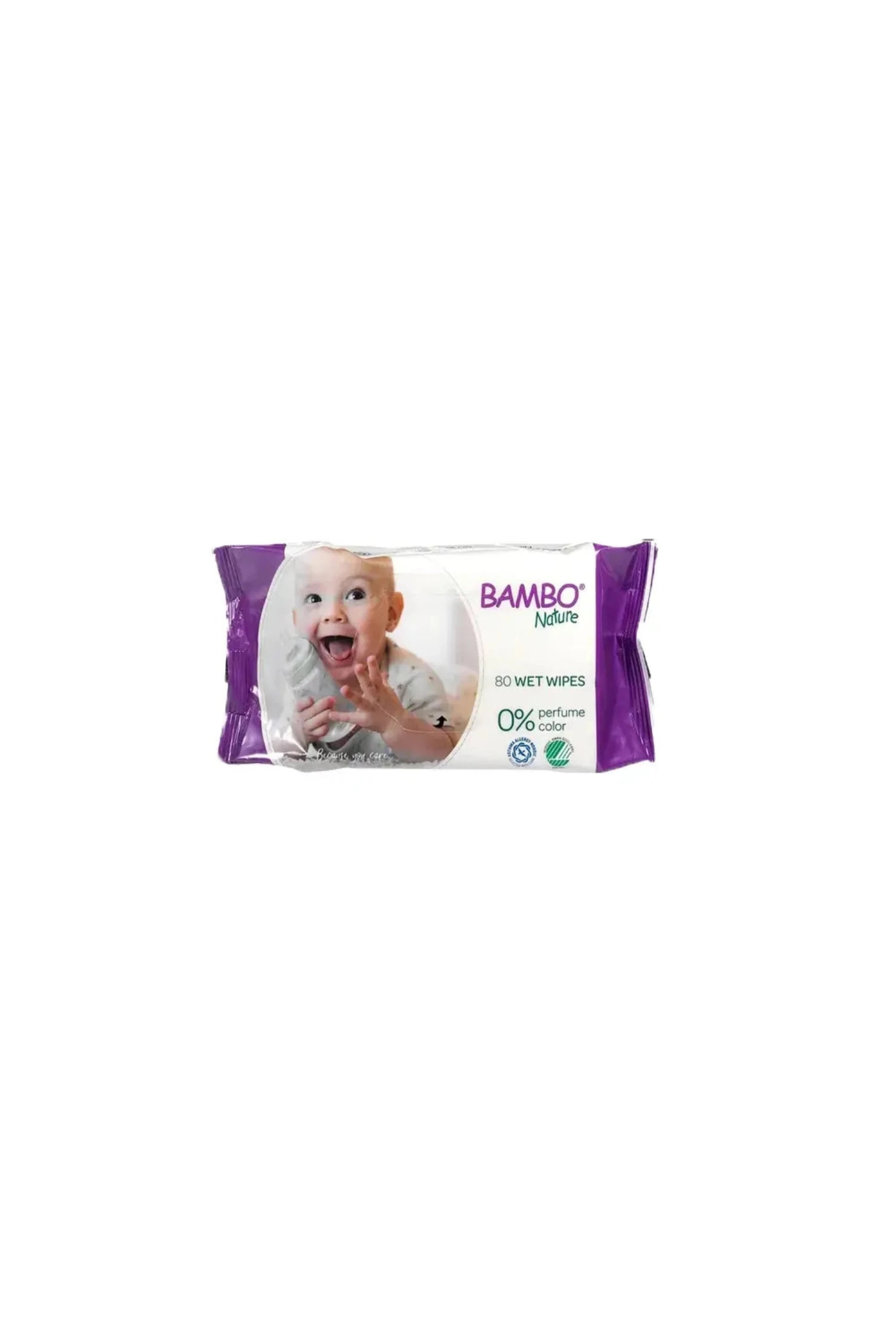 Bambo Nature Baby Wipes 80w