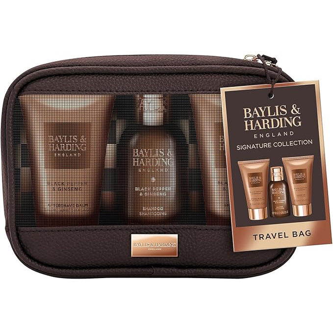 Baylis & Harding Black Pepper-Ginseng Men's Travel Gift Set