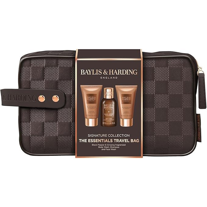 Baylis & Harding Black Pepper-Ginseng Men's Wash Gift Set