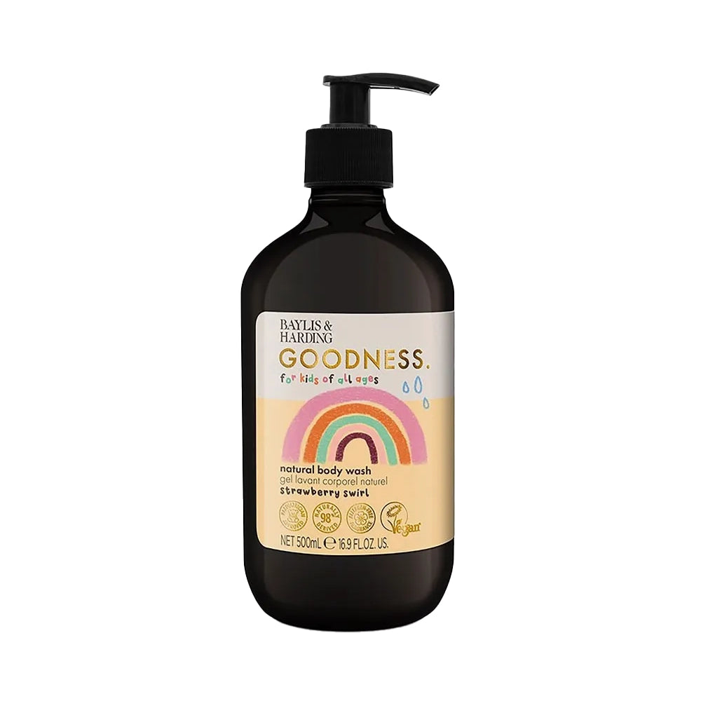 Baylis & Harding Goodness Kids Strawberry Swirl Natural Body Wash 500ml