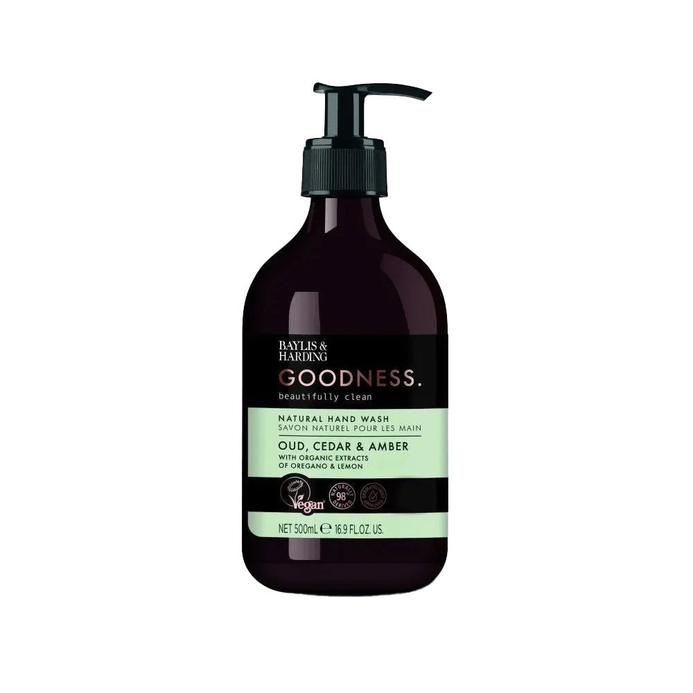 Baylis & Harding Goodness Oud Cedar & Amber Hand Wash 500ml
