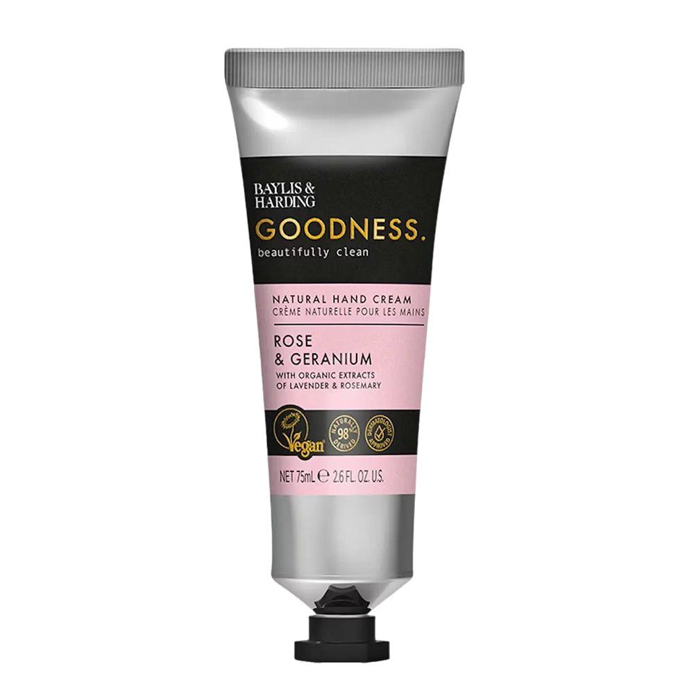 Baylis & Harding Goodness Rose & Geranium Hand Cream 75ml