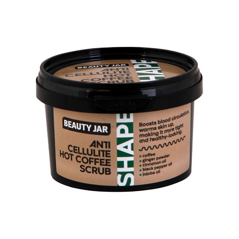 Beauty Jar Anti-Cellulite Hot Coffee Scrub 250g