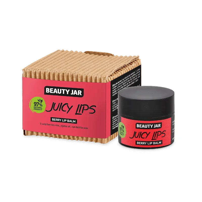 Beauty Jar Juicy Lips Berry Lip Balm 15ml