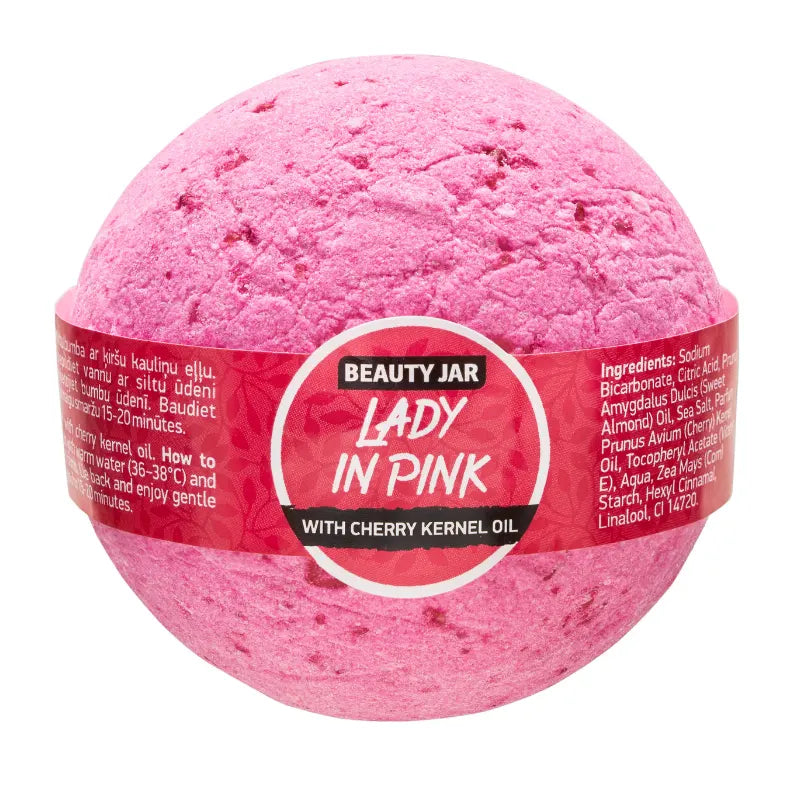 Beauty Jar Lady In Pink Bath Bomb 150g