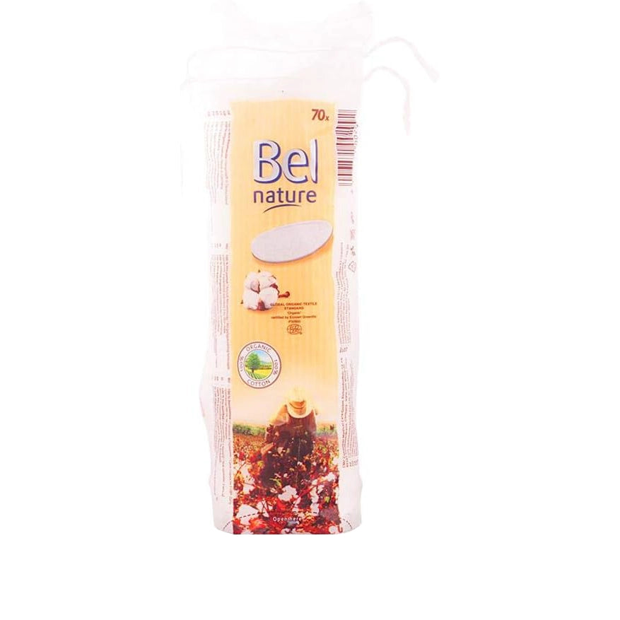Bel Nature Organic Cotton Wool Pads 70pcs