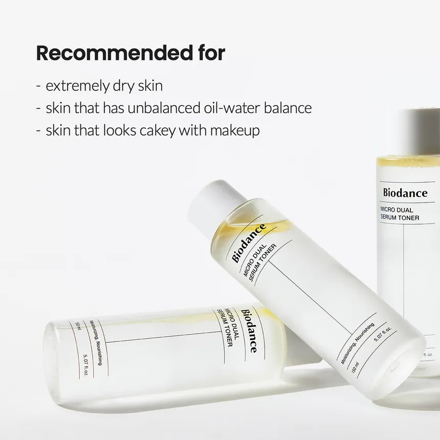 Biodance Micro Dual Serum Toner 150ml
