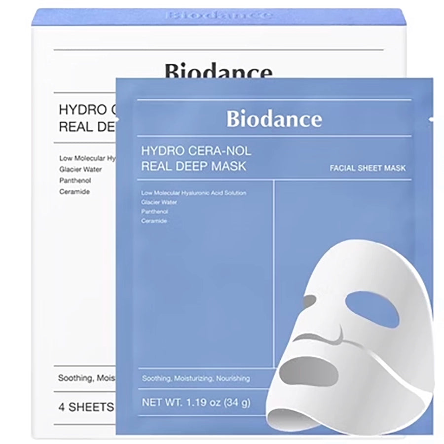 Biodance Hydro Cera-Nol Real Deep Mask Overnight 4x34g