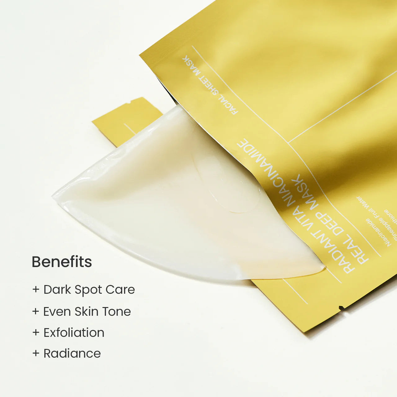 Biodance Radiant Vita Niacinamide Real Deep Mask 4x34g