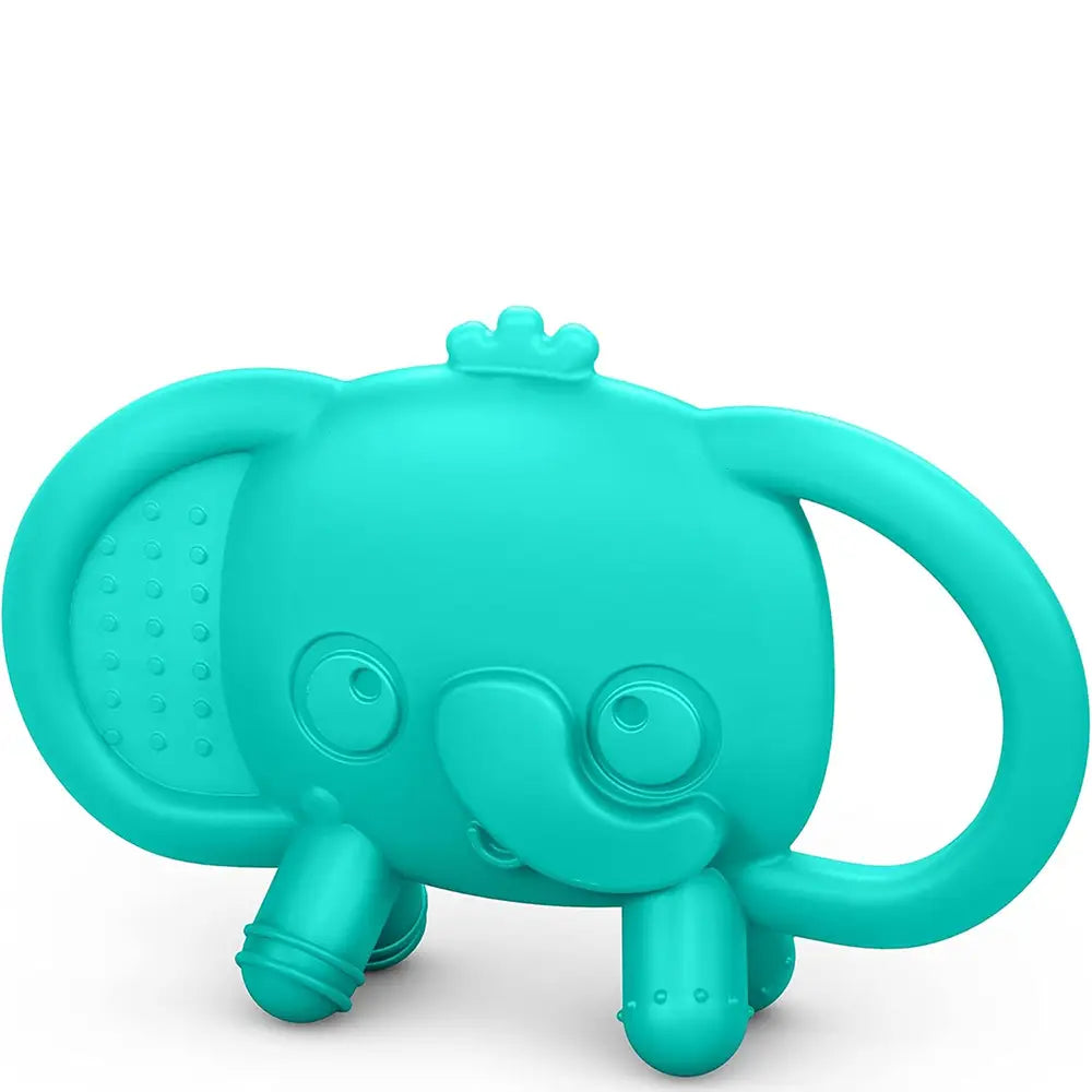 Bright Starts Tame Your Tusks Silicone Teether with Handles 3M+