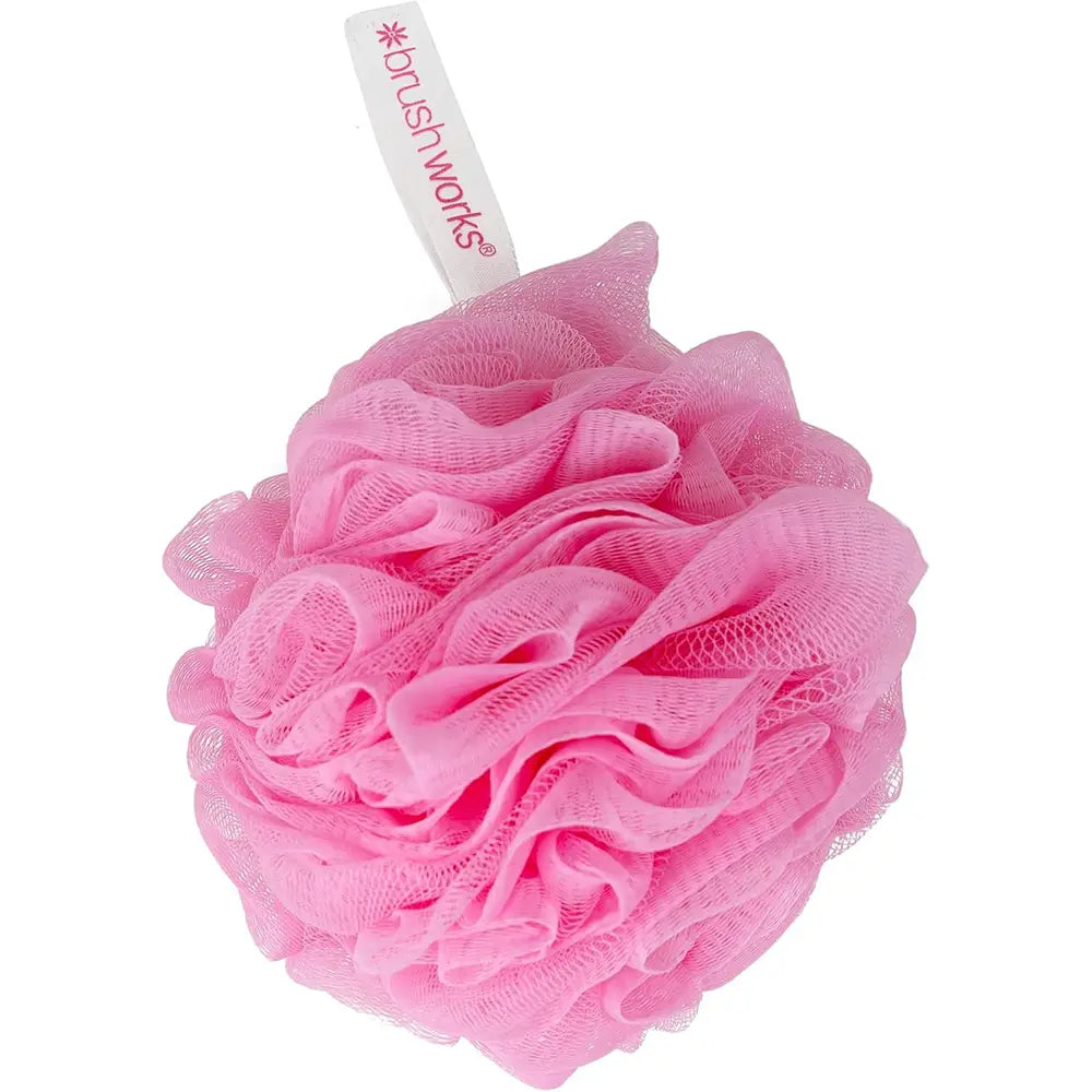 Brushworks Bath & Shower Pouf 70g