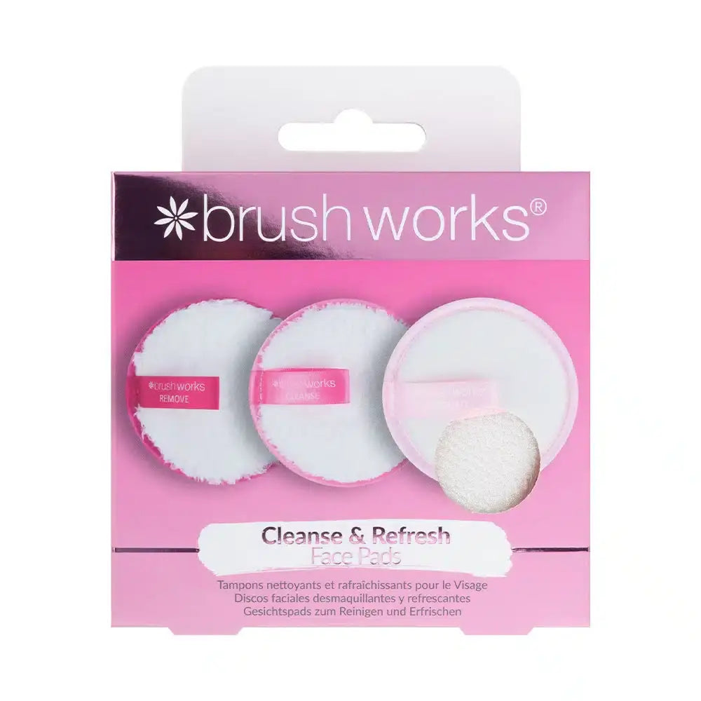 Brushworks Cleanse & Refresh Face Pads