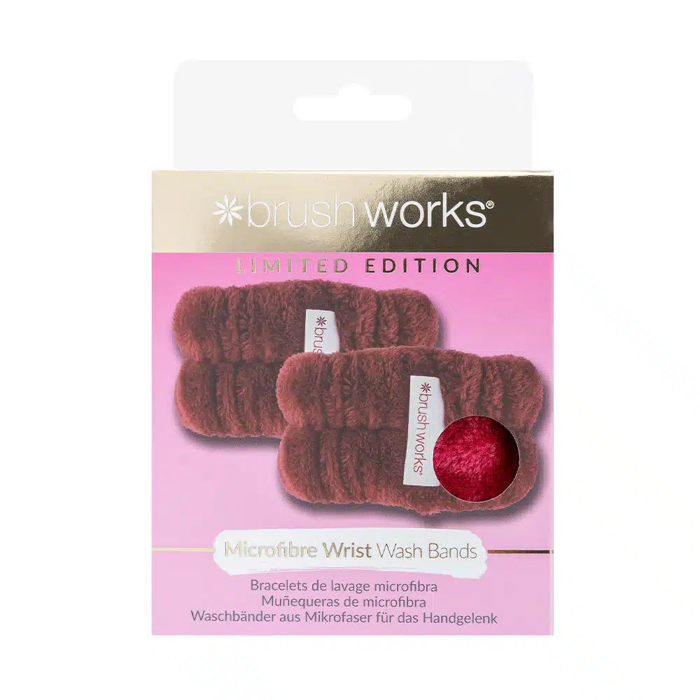Brushworks Microfibre Wrist Wash Bands