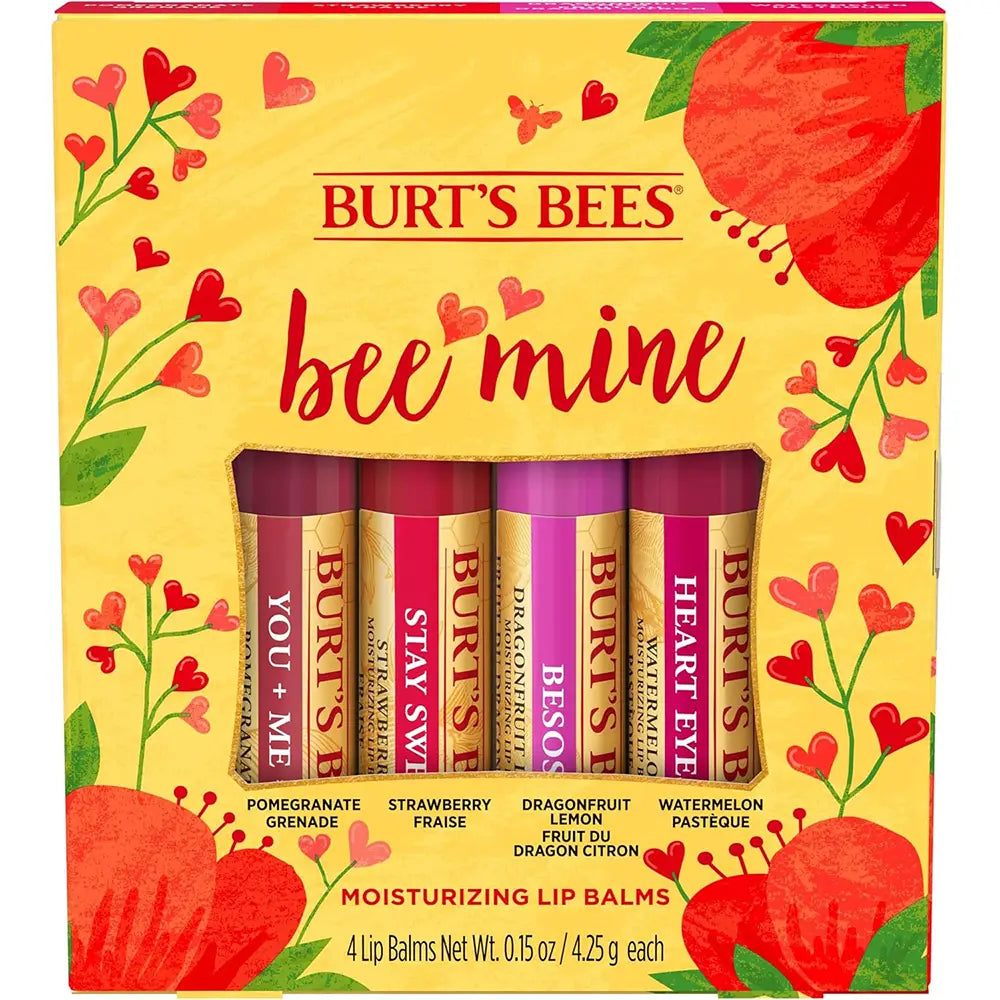 Burt's Bee Bee Mine Gift Set 4 pack