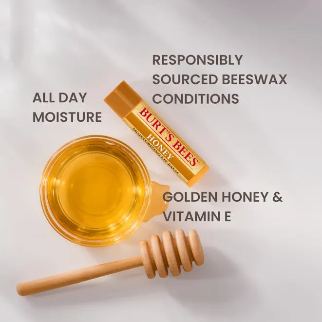 Burt's Bees Beeswax & Honey Lip Balm 4-Pack